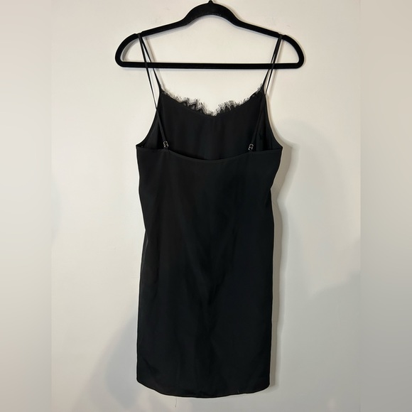 Likely Black Mini Slip Dress with Lace Detail - Picture 6 of 8